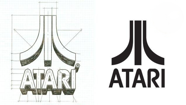 original atari logo